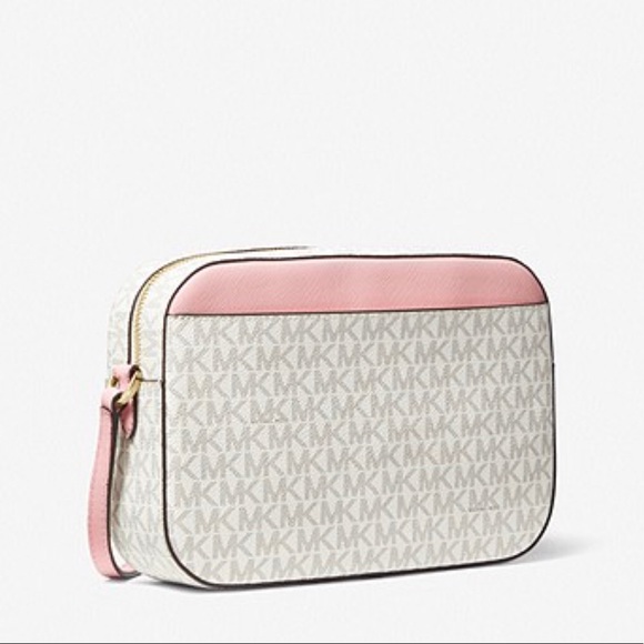 Michael Kors Jet Set Large Logo Crossbody Bag Price is fixed! - Picture 4 of 4